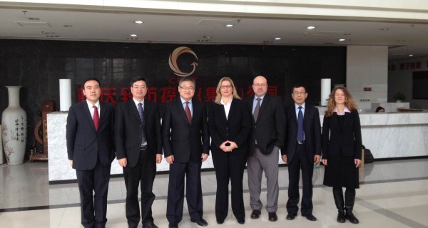 Technologiestandort Saarland präsentiert sich in China