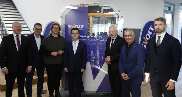 Signing of contract for SVolt high-voltage battery factory