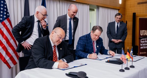 Wirtschaftsförderer unterzeichnen Absichtserklärung zwischen Saarland und US-Bundesstaat Utah